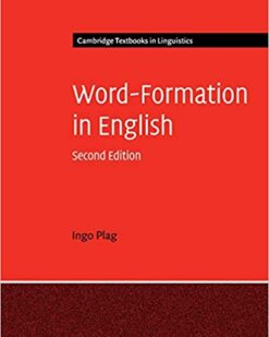 [Sách] Word Formation in English - Sách giấy gáy xoắn