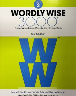 [Sách] Wordly Wise 3000 Book 3 (4th edition) - Sách giấy gáy xoắn