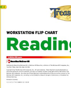 [Sách] Workstation Flip Chart Grade 4: Reading – Sách giấy gáy xoắn