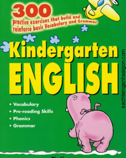 [Sách] 300 Practice Exercises that build and reinforce basic Vocabulary and Grammar Kindergarten ENGLISH - Sách giấy gáy xoắn