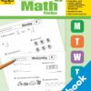 [Sách] Daily Math Practice Grade 1 ( Evan-Moor) - Sách giấy gáy xoắn