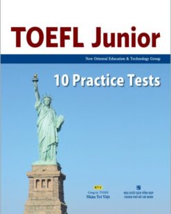 [Sách] TOEFL Junior 10 Practice Tests (sách của New Oriental) - Sách giấy gáy xoắn