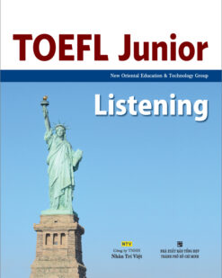 [Sách] TOEFL Junior Listening (sách của New Oriental)- Sách giấy gáy xoắn