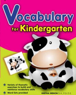 [Sách] Vocabulary for Kindergarten and key (English, by Geetha Menon) - sách gáy xoắn
