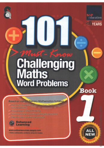 [Sách] 101 Must- Know Challenging Maths Word Problems Book 1 ( Có đáp ...