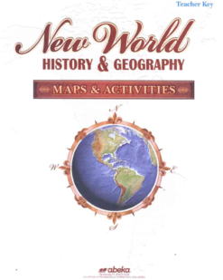 [Sách] Abeka Grade 6 : New World History _ Geography Maps _ Activities Key - Abeka Grade 6 History Series - Sách giấy gáy xoắn