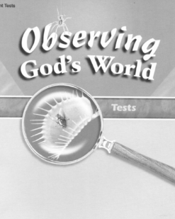 [Sách] Abeka Grade 6 : Observing Gods World Tests Abeka Science Health Series 6th Grade - Sách giấy gáy xoắn