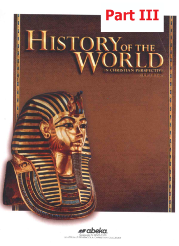 [Sách] Abeka Grade 7 : History Of The World In Christian Perspective ...