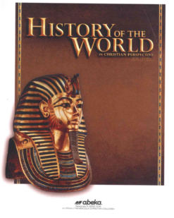 [Sách] Abeka Grade 7 : History Of The World In Christian Perspective Fifth Edition (Part I) - Sách giấy gáy xoắn