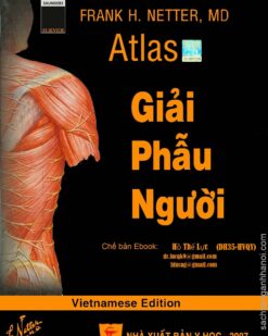 [Sách] Atlas Giải phẫu người (Atlas of Human Anatomy), Frank H. Netter (2007 version) – Sách giấy gáy xoắn