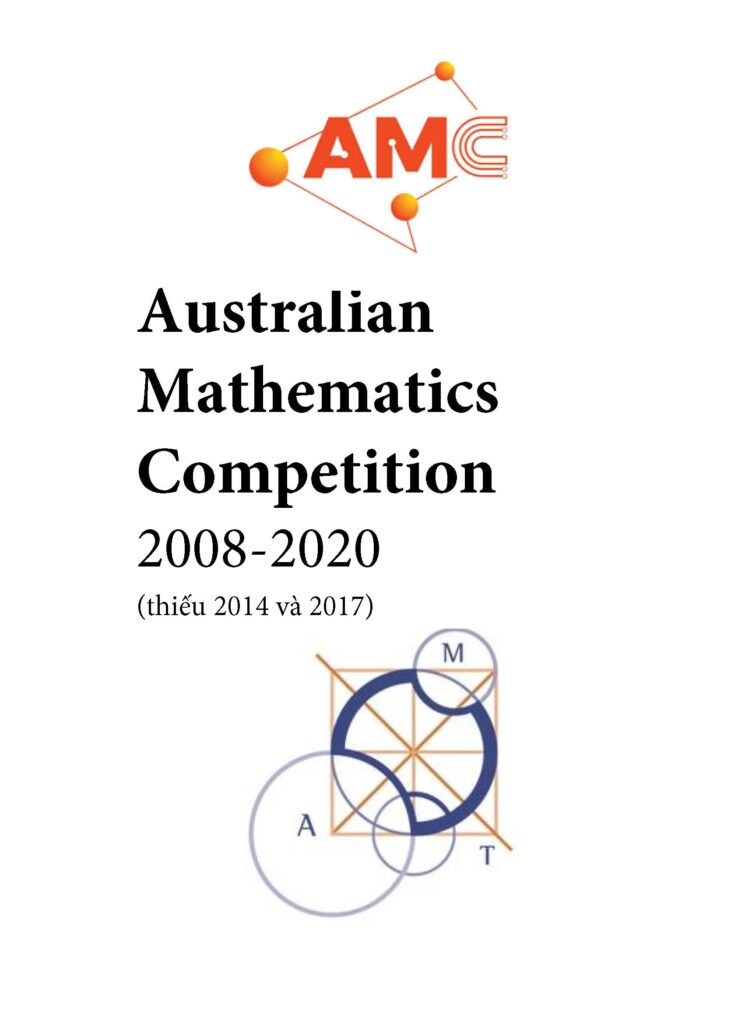 [Sách] Australian Mathematics Competition 2008-2020 (thiếu 2014 và 2017 ...