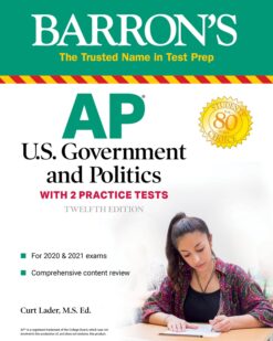 [Sách] Barron's AP Psychology with 3 Practice Tests 5th Edition (Barron's Test Prep) – Sách giấy gáy xoắn