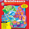 [Sách] Brainteasers, Grades 4 - 5 (Basic Skills & Beyond): Carson-Dellosa Publishing – Sách giấy gáy xoắn