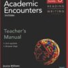 [Sách] Cambridge Academic Encounters Level 3 Teacher's Manual Reading and Writing Life in Society (2nd Edition) – Sách giấy gáy xoắn