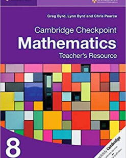 [Sách] Cambridge Checkpoint Mathematics 8 Teacher’s Resource (1st Edition) – Sách giấy gáy xoắn