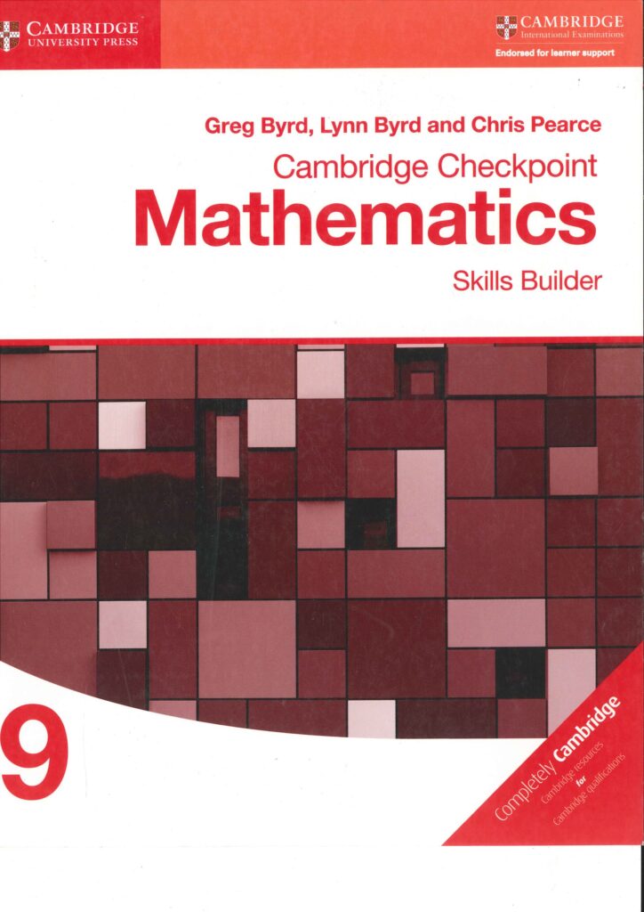 [Sách] Cambridge checkpoint Mathematics 9 Skills Builder (with answers ...