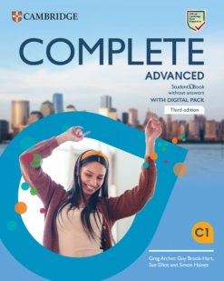 [Sách] Cambridge Complete C1 Advanced (third edition) Student's Book without answers - Sách giấy gáy xoắn