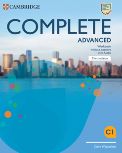 [Sách] Cambridge Complete C1 Advanced (third edition) Workbook without answers - Sách giấy gáy xoắn