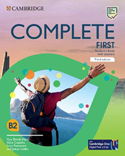 [Sách] Cambridge Complete First B2 (third edition) Student's Book with Answers - Sách giấy gáy xoắn