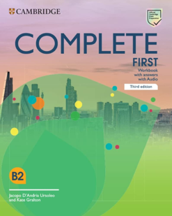 [Sách] Cambridge Complete First B2 (third edition) Workbook with Answers - Sách giấy gáy xoắn
