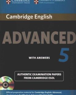 [Sách] Cambridge English Advanced 5 for Revised Exam from 2015 Student's Book with Answers Authentic Examination Papers – Sách giấy gáy xoắn