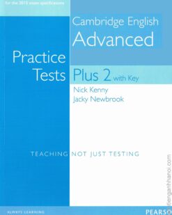 [Sách] Cambridge English Advanced Pearson Practice Tests Plus 2 with Key (2015 Edition) - Sách giấy gáy xoắn