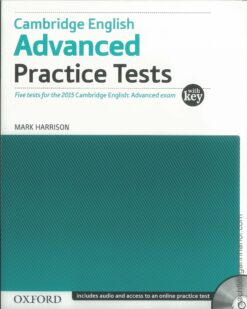[Sách] Cambridge English Advanced Practice Tests with Key 2015 by Mark Harrison – Sách giấy gáy xoắn