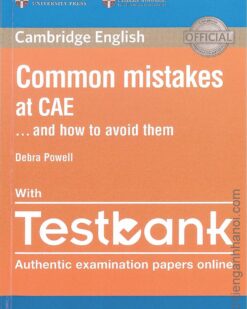[Sách] Cambridge English Common mistakes at CAE and how to avoid them with Testbank – Sách giấy gáy xoắn