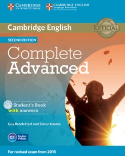 [Sách] Cambridge English Complete Advanced Student's book with Answers (Second Edition) – Sách giấy gáy xoắn