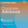 [Sách] Cambridge English Complete Advanced Teacher's Book with Teacher's Resources (Second Edition) – Sách giấy gáy xoắn