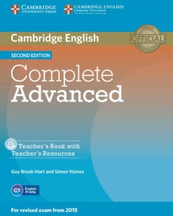 [Sách] Cambridge English Complete Advanced Teacher's Book with Teacher's Resources (Second Edition) – Sách giấy gáy xoắn