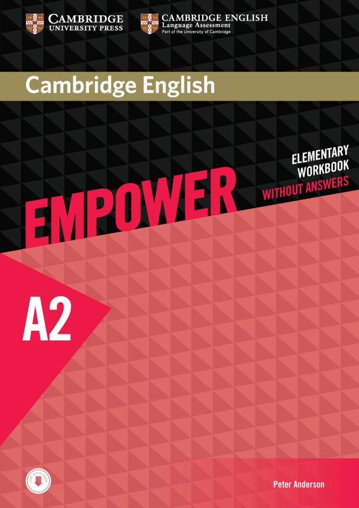 [Sách] Cambridge English – Empower A2 Elementary Workbook without ...