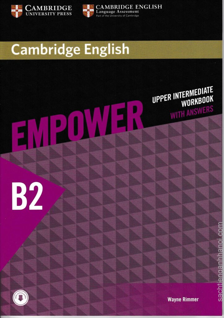 [Sách] Cambridge English – Empower B2 Upper Intermediate Workbook with ...