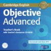 [Sách] Cambridge English Objective Advanced Teacher's Book with Teacher's Resources CD-Rom (Fourth Edition) - Sách giấy gáy xoắn