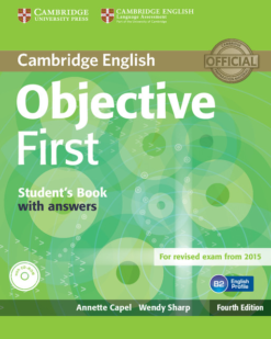 [Sách] Cambridge English Objective First (Fourth Edition) Student's Book with Answers - Sách giấy gáy xoắn