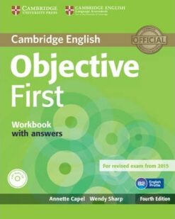 [Sách] Cambridge English Objective First (Fourth Edition) Workbook with Answers - Sách giấy gáy xoắn