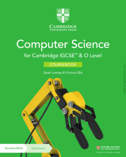 [Sách] Cambridge IGCSE and O Level Computer Science Coursebook (Second Edition 2021) by Sarah Lawrey- Victoria Ellis - Sách giấy gáy xoắn