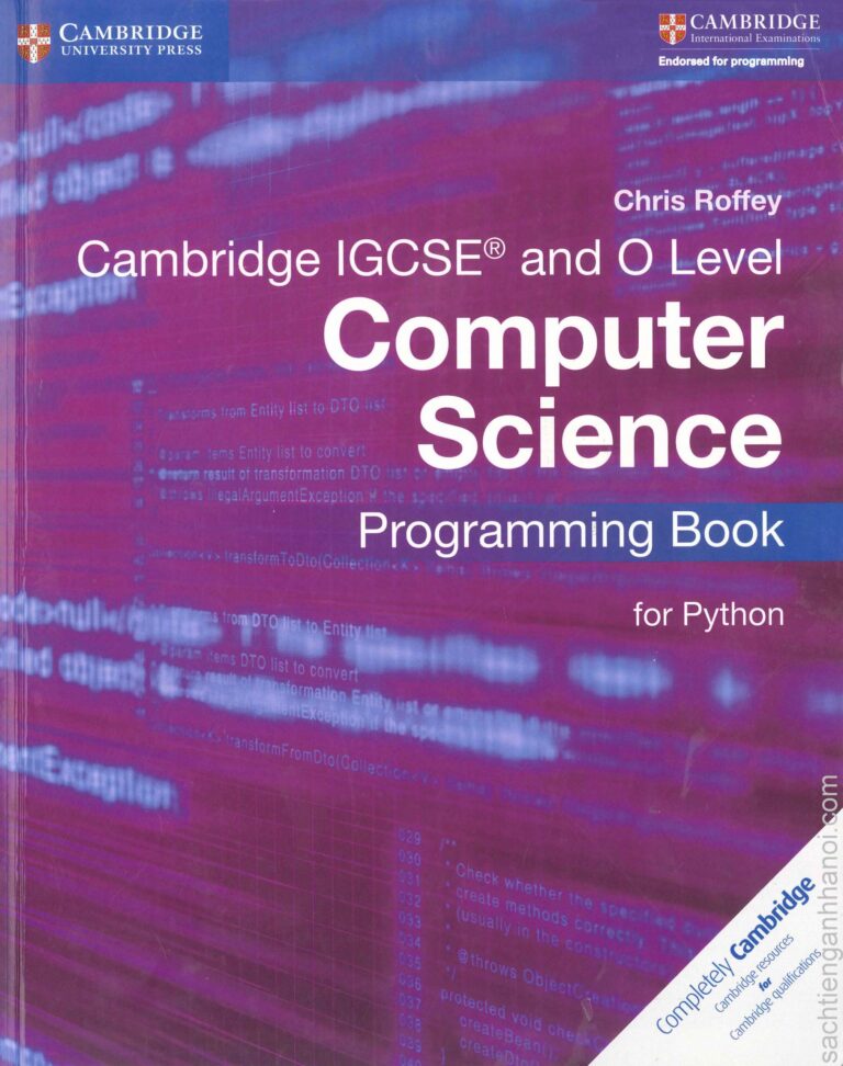 [Sách] Cambridge IGCSE and O Level Computer Science Programming Book ...