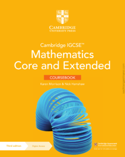 [Sách] Cambridge IGCSE Mathematics (3rd Edition 2023) Core and Extended Coursebook (Part I + Part II) - Sách giấy gáy xoắn