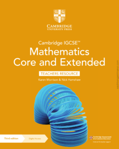 [Sách] Cambridge IGCSE Mathematics (3rd Edition 2023) Core and Extended Teacher's Resources - Sách giấy gáy xoắn