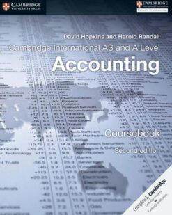 [Sách] Cambridge International AS and A Level Accounting Coursebook (2017) Second Edition - Sách giấy gáy xoắn