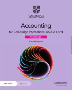[Sách] Cambridge International AS and A Level Accounting Workbook (first edition 2022) – Sách giấy gáy xoắn