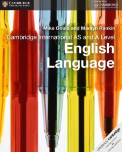 [Sách] Cambridge International AS and A Level English Language Coursebook by Mike Gould, Marilyn Rankin - Sách giấy gáy xoắn