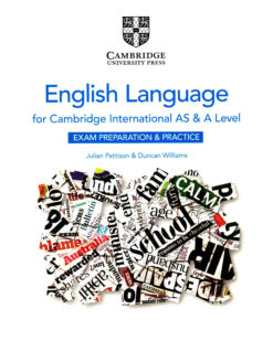 [Sách] Cambridge International AS and A Level English Language Exam Preparation and Practice (Second Edition 2020) - Sách giấy gáy xoắn