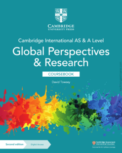 [Sách] Cambridge International AS and A Level Global Perspectives and Research Coursebook (Second Edition 2021)- Sách giấy gáy xoắn