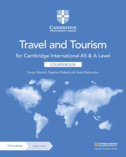 [Sách] Cambridge International AS and A Level Travel and Tourism Coursebook (Third edition 2022) - Sách giấy gáy xoắn