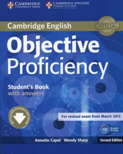 [Sách] Cambridge Objective Proficiency Student's Book with Answers (Second Edition) - Sách giấy gáy xoắn