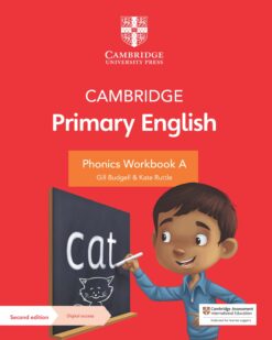 [Sách] Cambridge Primary English Phonics Workbook A (Second Edition 2021) 68 trang - Sách giấy gáy xoắn