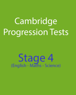 [Sách] Cambridge Primary Progression Tests STAGE 4 (English - Mathematics - Science) - Sách giấy gáy xoắn