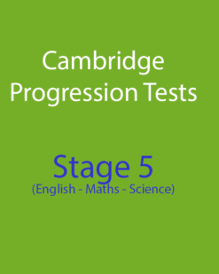 [Sách] Cambridge Primary Progression Tests STAGE 5 (English - Mathematics - Science) - Sách giấy gáy xoắn